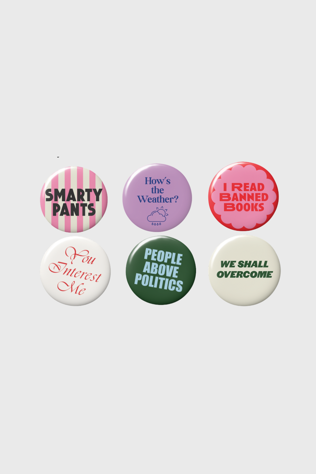 Smarty Pants Pin 6 Pack
