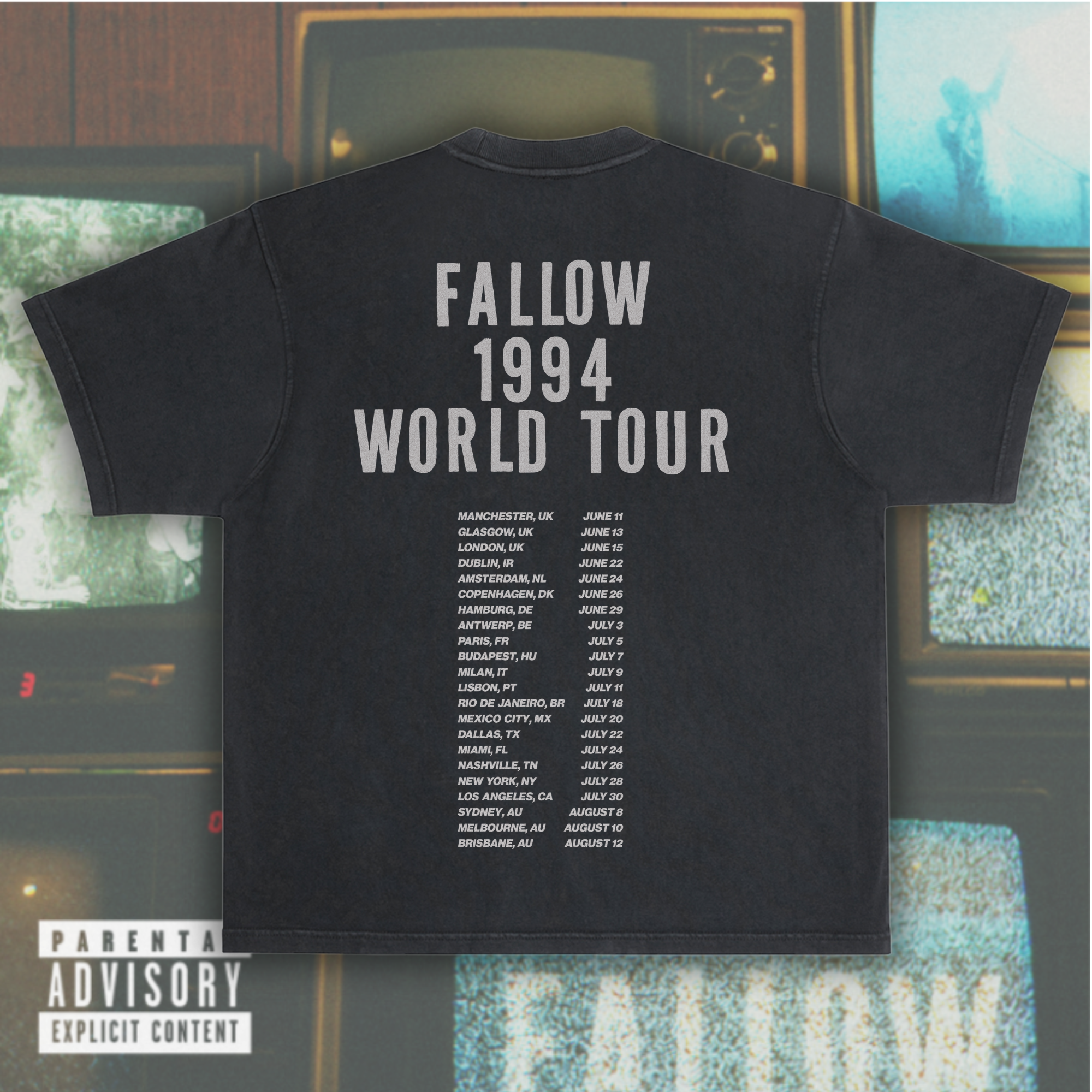 Fallow World Tour Tee
