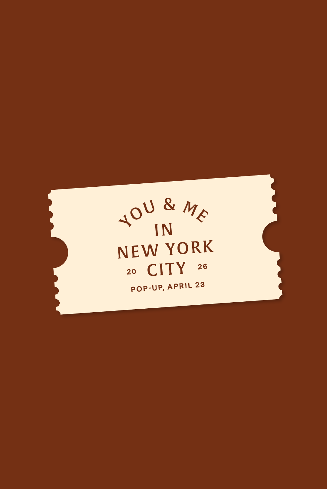 You & Me in NYC - Tickets